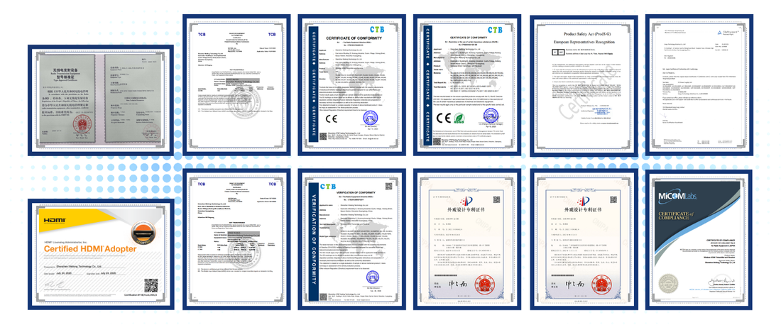 VRRIIS Certifications — Built to Global Standards