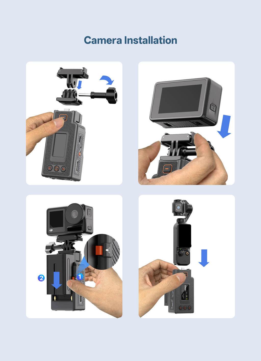 WL087PRO II Wireless Video Transmitter – Compatible with DJI Osmo Pocket/Action & Insta360