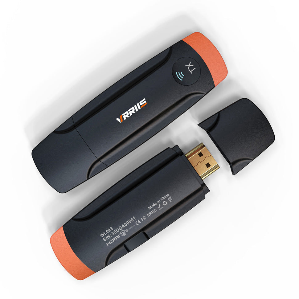 VRRIIS WL093 Wireless HDMI Transmitter & Receiver — Plug & Play, Multi-TX to 1RX