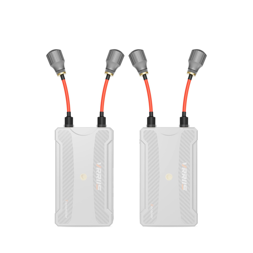 VRRIIS WL203 RHCP TX RX Antenna RP-SMA Male for Wireless HDMI Transmitter Receiver (Pack of 2)
