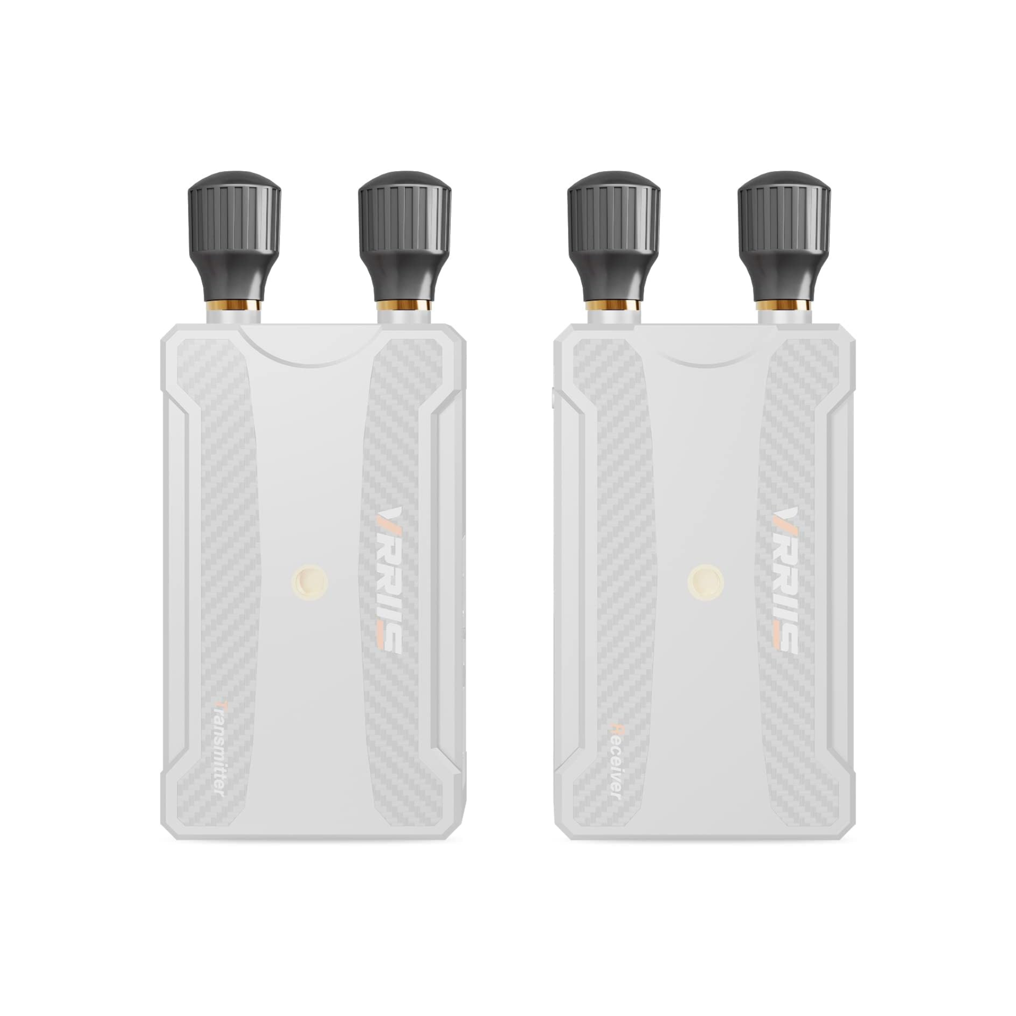 VRRIIS WL203 RHCP TX RX Antenna RP-SMA Male for Wireless HDMI Transmitter Receiver (Pack of 2)
