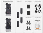 VRRIIS WL082K Wireless HDMI Transmitter Receiver with KVM — 1080P, 400M/1300FT, 1 TX to 5 RX