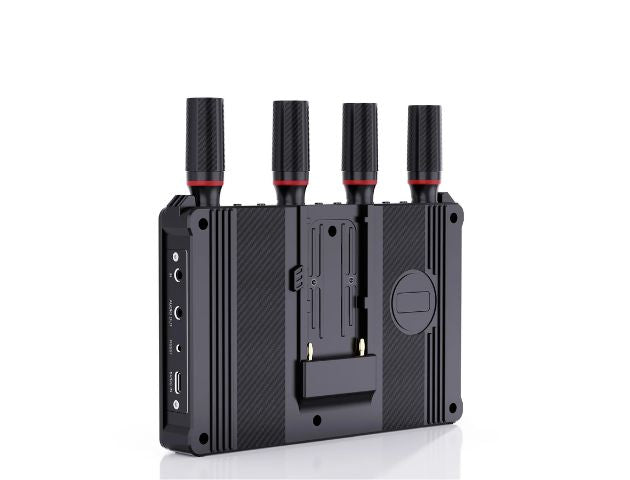 VRRIIS WL083P Wireless HDMI Transmission System — 400M, 7" LCD, IR Remote, 1TX to 5RX
