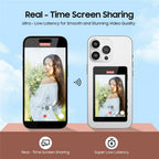 VRRIIS WL-050 Smartphone Wireless Screen Mirroring Monitor — 4" Display for Selfie, Live Stream & VLOG