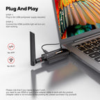 VRRIIS WL084L Wireless HDMI Transmitter and Receiver — 656FT/200M, 1080P, 1 TX to 2 RX