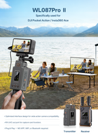 WL087PRO II Wireless Video Transmitter – Compatible with DJI Osmo Pocket/Action & Insta360