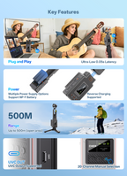 WL087PRO II Wireless Video Transmitter – Compatible with DJI Osmo Pocket/Action & Insta360